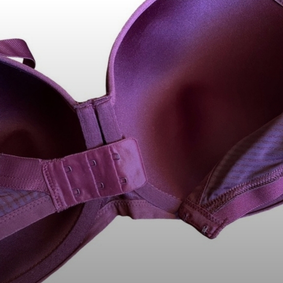 Freya Dark Cherry Idol Balcony Underwire T-Shirt Bra 34I - Picture 5 of 7